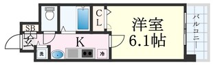 プレミアムコート神戸三宮の物件間取画像